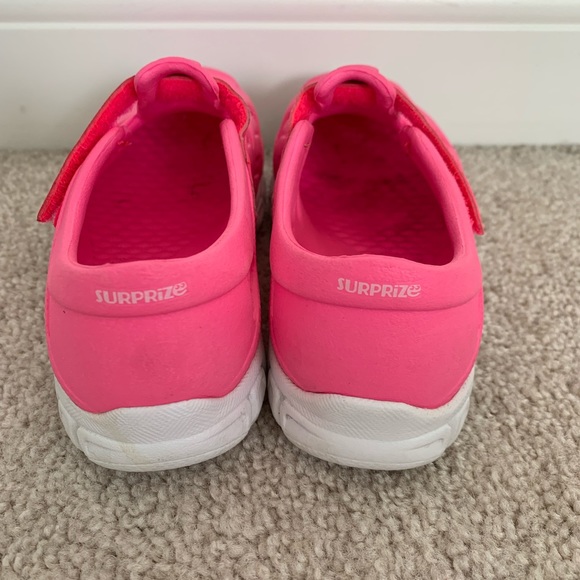 Surprize by Stride Rite Girls Hot Pink Water Shoes Size 11 - Picture 5 of 7